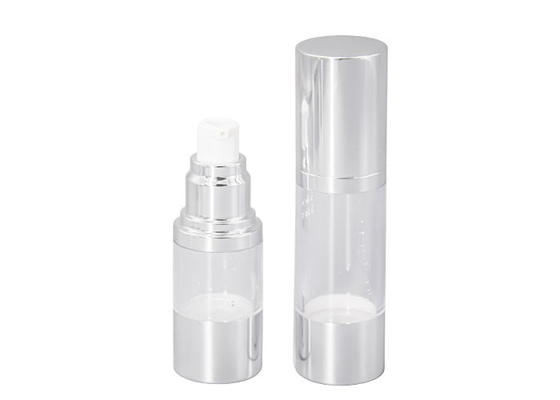 Silver AS Airless Bottle Lotion Sprayer Pump 15ml 30ml 50ml
