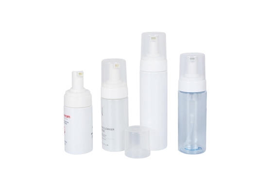 Customized Color And Logo 100ml / 120ml / 150ml / 200ml PET Foam Pump Bottle Skin Care Packaging UKF02