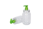 350ml 450ml 650ml Pump Sanitizer Bottle Transparent Pet 2.0cc Foam Soap Aluminum Lid