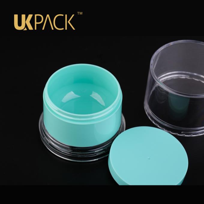 Le double en gros d'emballage cosmétique d'UKPACK a fini le pot 50ml