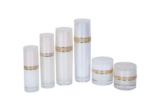 Cosmetic Packaging Acrylic Lotion Bottles Jar Family Skincare 120ml