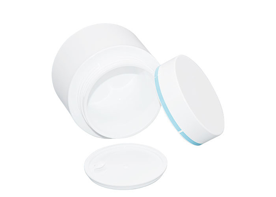 Double Wall Cosmetic Cream Jars With Lids Sustainable Packaging