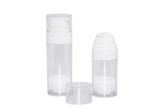 50ml 80ml PET Airless Pump Bottles Dispenser Cosmetic Packaging