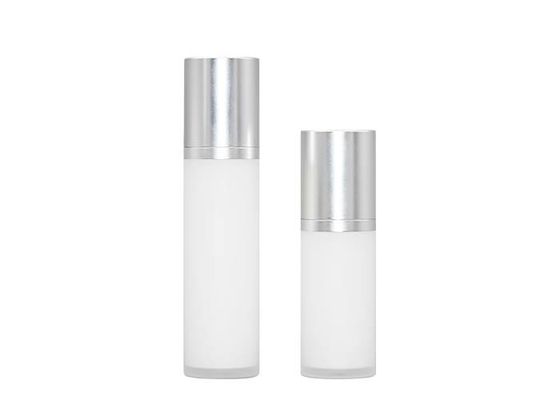 UKA56 Acrylic Double Wall Airless Bottle 15ml 30ml For Serum Packaging