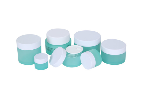 10PCS Luxury Cosmetic Packaging PETG 5/15/30/50/80/100/140g Round Cream Jar 50/120/180ml Matte Clear Lotion Bottle