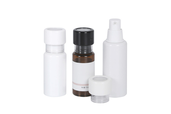 PETG arielss bottle 15ml 30ml 50ml 80ml 100ml for cosmetic skincare packaging bottle