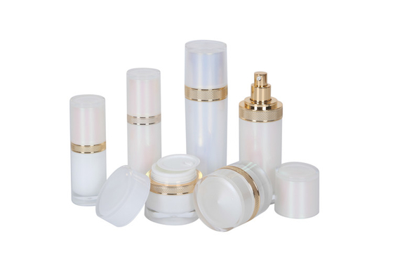 Cosmetic Packaging Acrylic Lotion Bottles Jar Family Skincare 120ml
