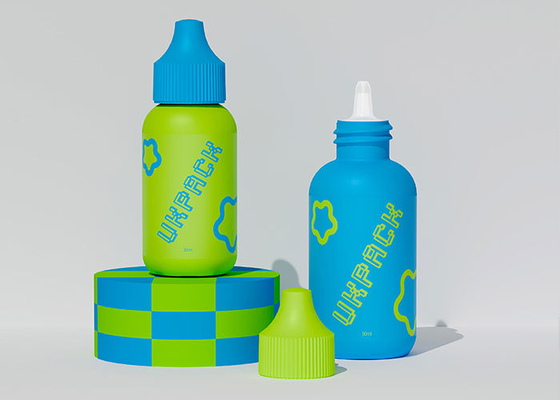Flacon souple vide PE cosmétique 30ml 50ml personnalisable