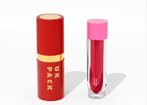 Étui à rouge à lèvres rechargeable · Contenant de baume à lèvres pour beauté durable