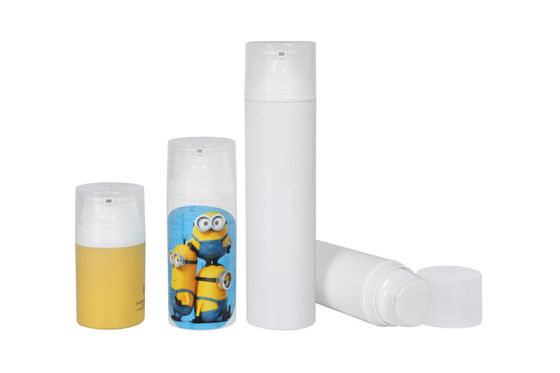 Emballage cosmétique de crème hydratante de pompe privée d'air liquide faciale de shampooing