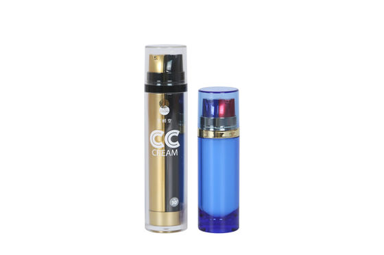 tube de double de 15mlx2 25mlx2 EN TANT QUE bouteille privée d'air de lotion